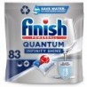 Finish Quantum Infinity Shine 83 pastillas para lavavajillas