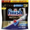 Finish Powerball Quantum Ultimate Pastillas para el lavavajillas 27+8 pastillas