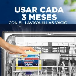 Finish Limpiamáquinas limpieza profunda para el Lavavajillas Limón 4x 250ml.